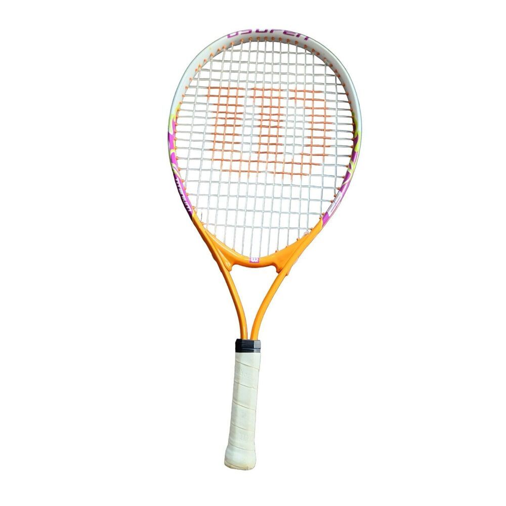 Wilson US Open 21 Junior Tennis Racquet Orange White Titanium 21 Inch